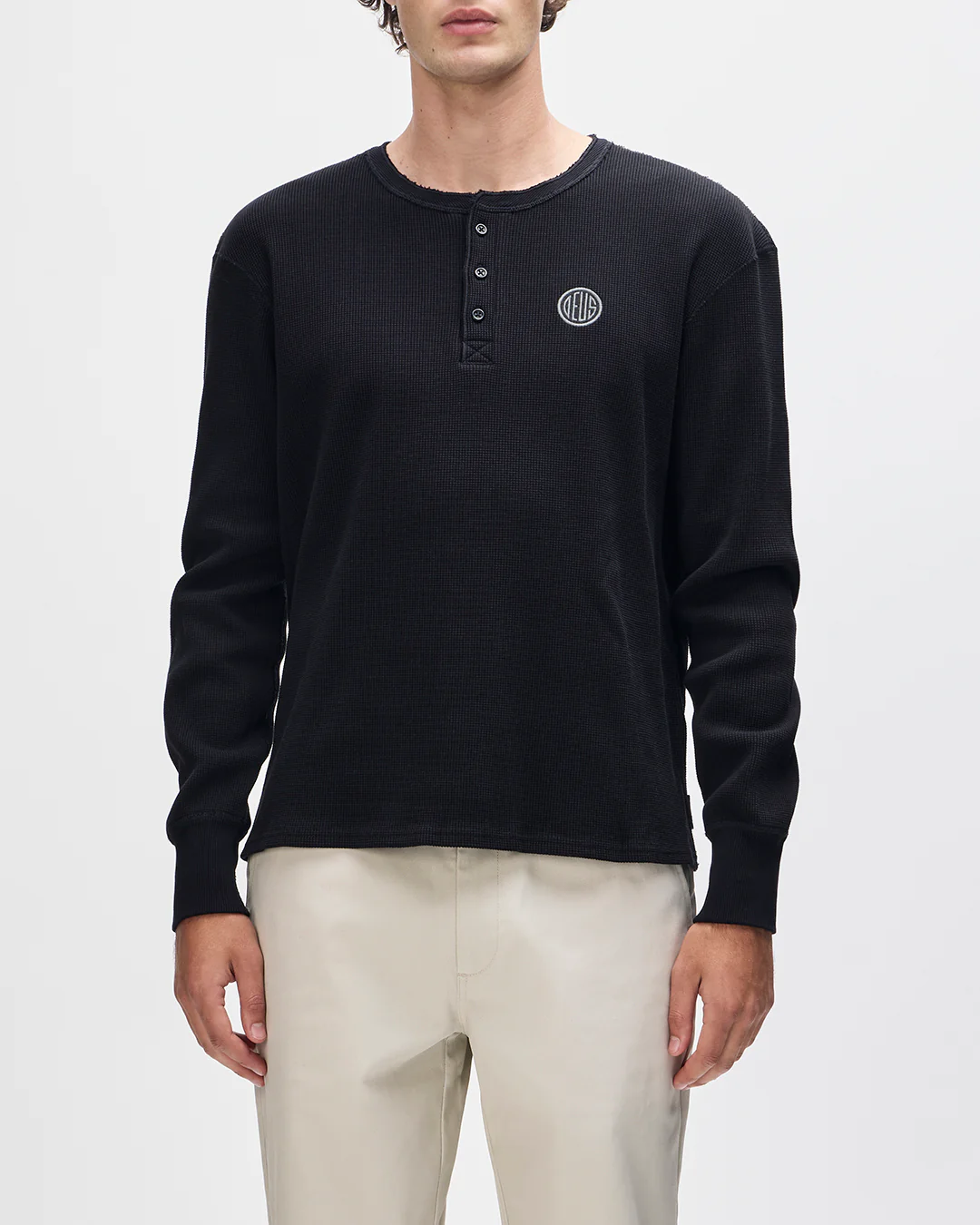 In Benzin Henley Thermal - Black