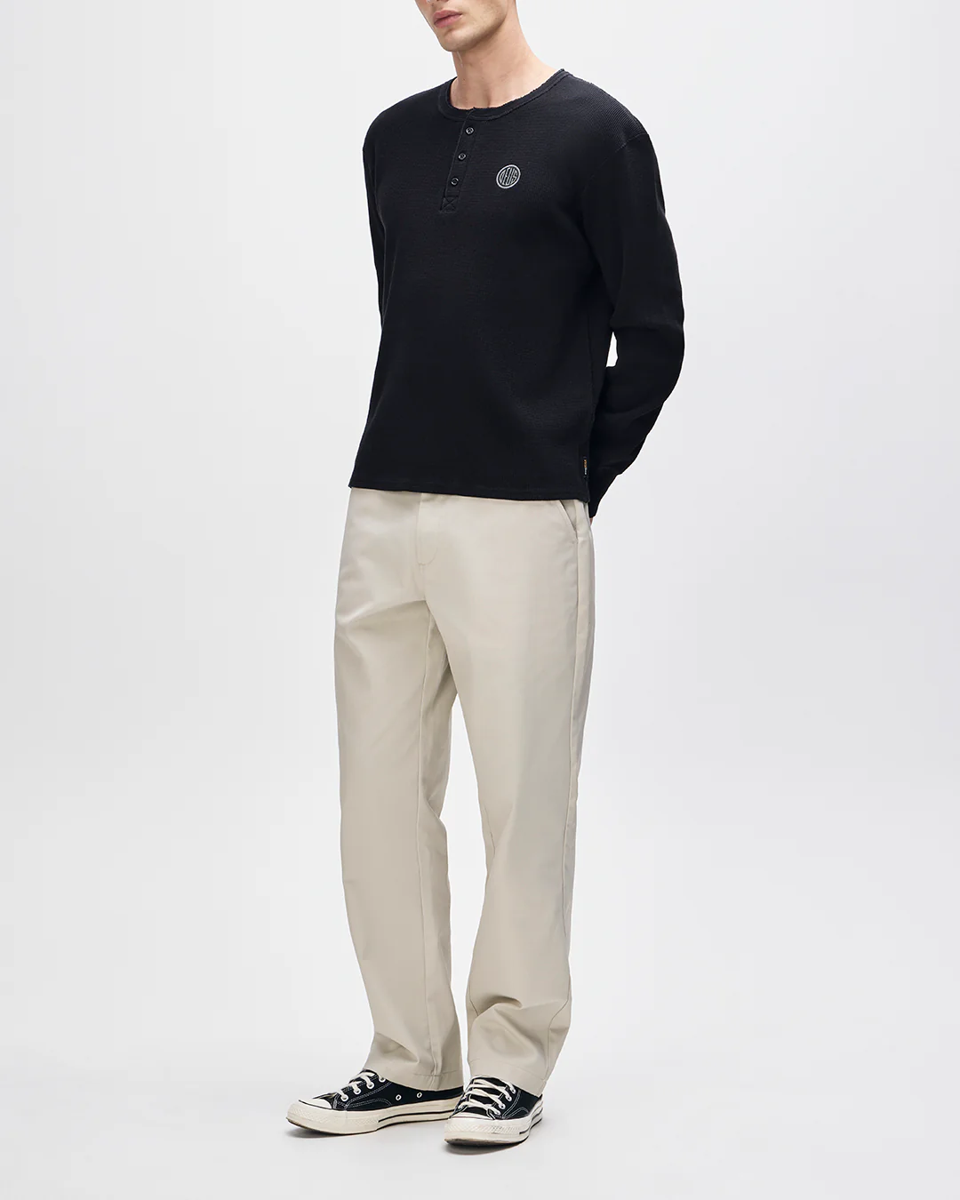 In Benzin Henley Thermal - Black - Image 8