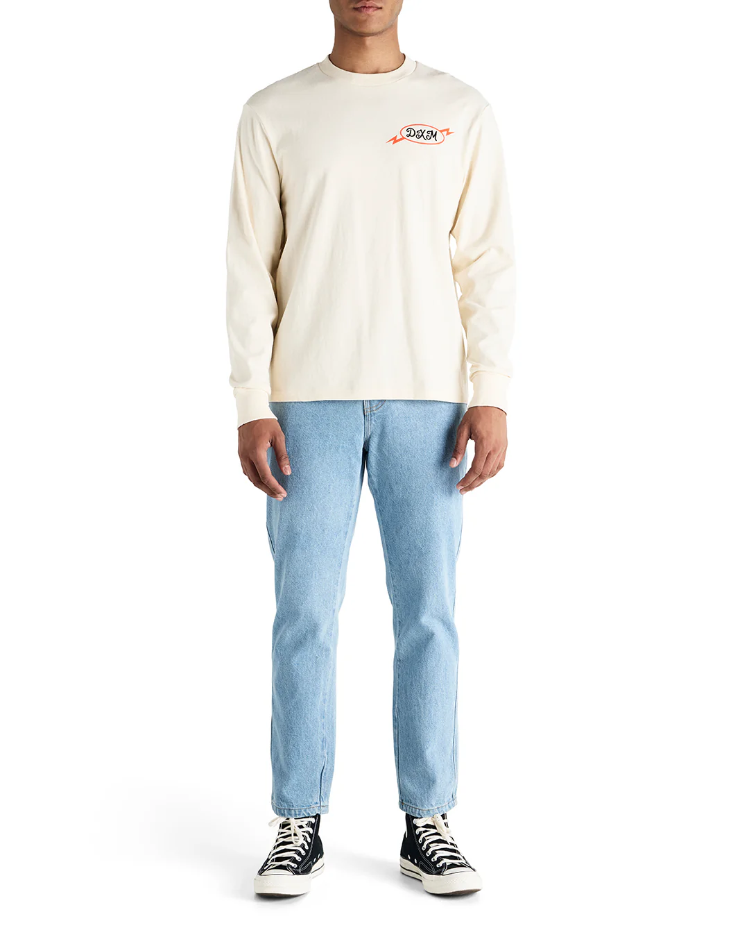 Iota Ls Tee - Dirty White - Image 2