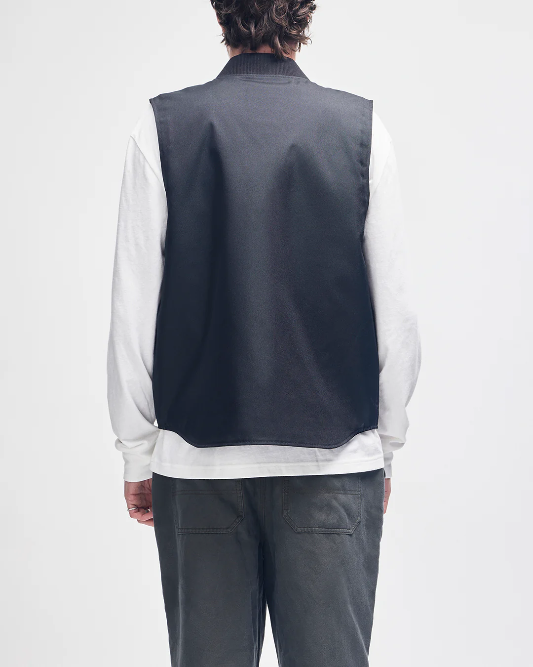 Irving Padded Vest - Black - Image 2