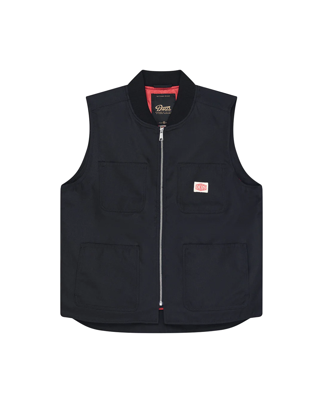 Irving Padded Vest - Black - Image 3