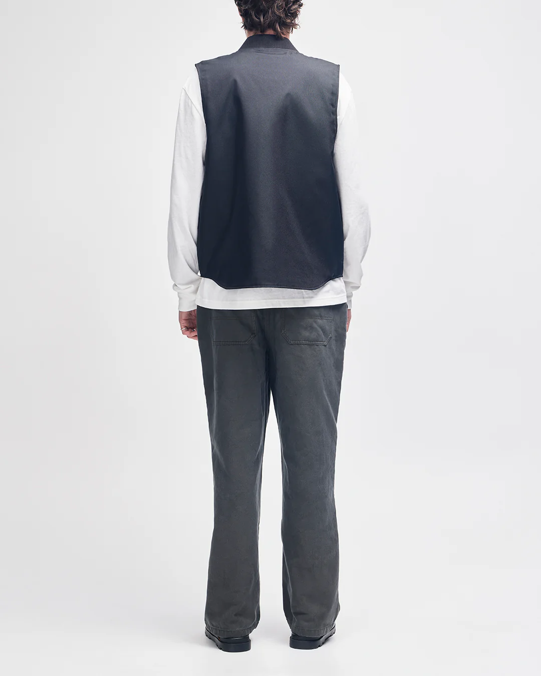 Irving Padded Vest - Black - Image 5