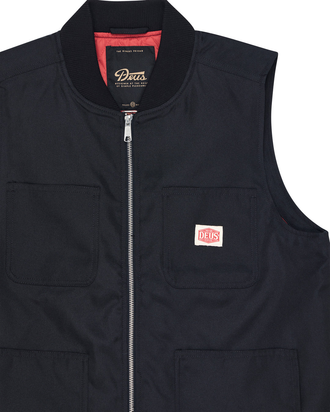 Irving Padded Vest - Black - Image 7