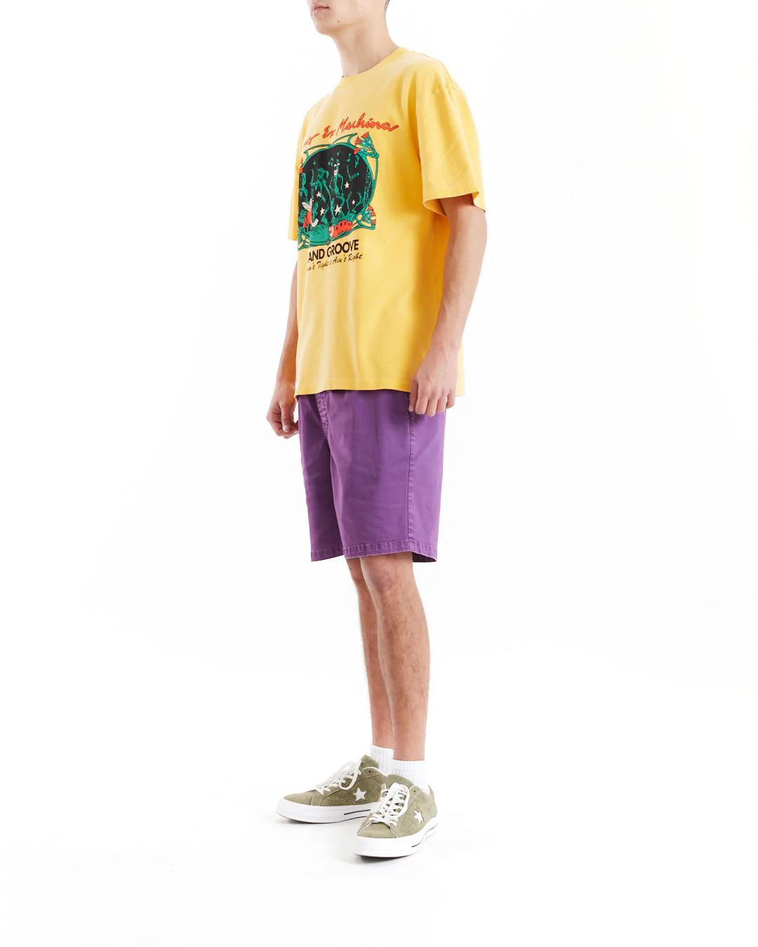 Island Groove Tee - Radiant Yellow - Image 5