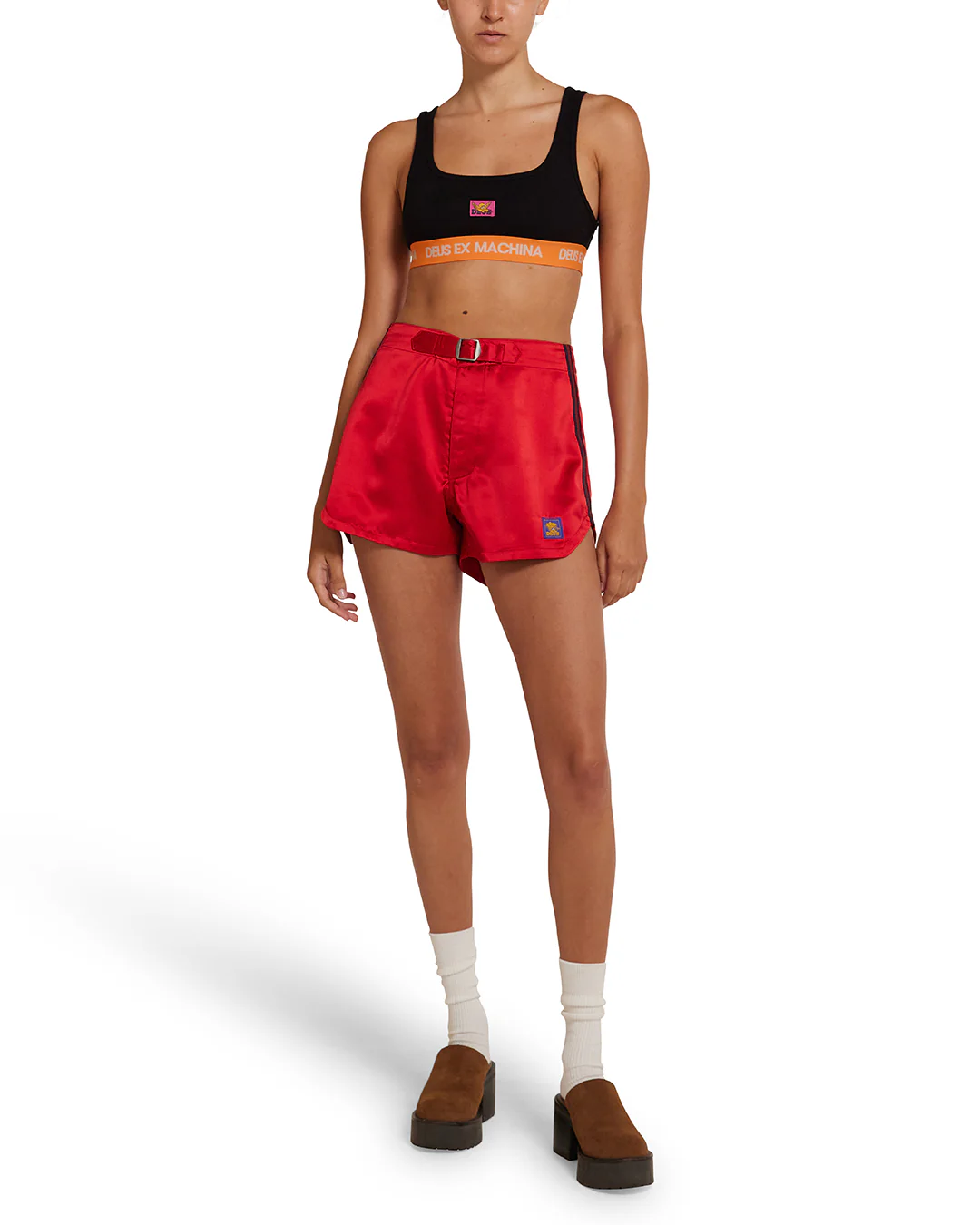Jiji Satin Short - Race Red - Image 3