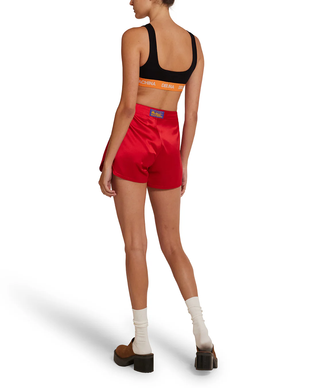 Jiji Satin Short - Race Red - Image 5