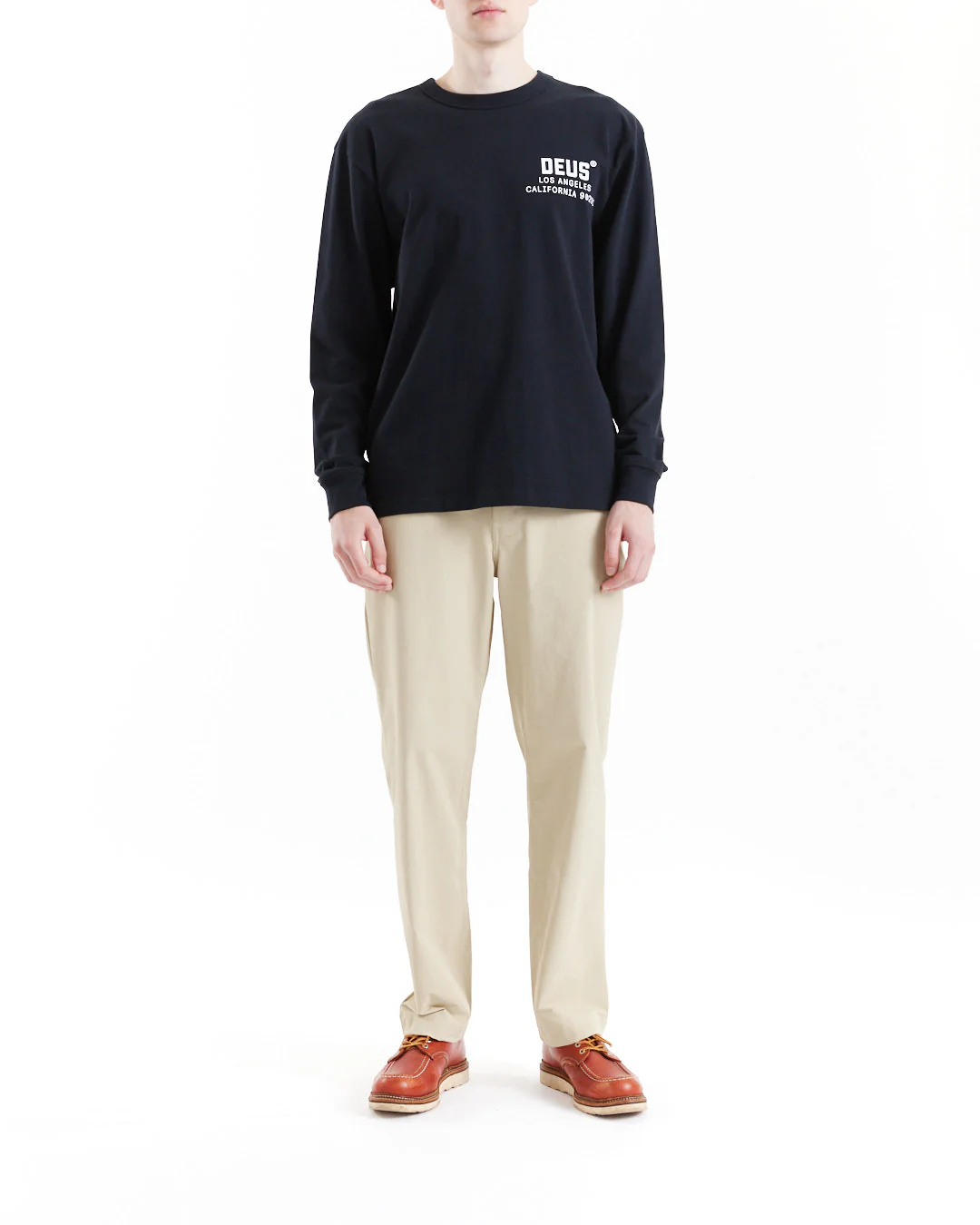 Jones Ls Tee - Black - Image 3
