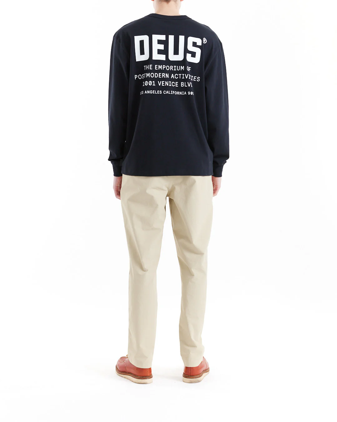 Jones Ls Tee - Black - Image 4