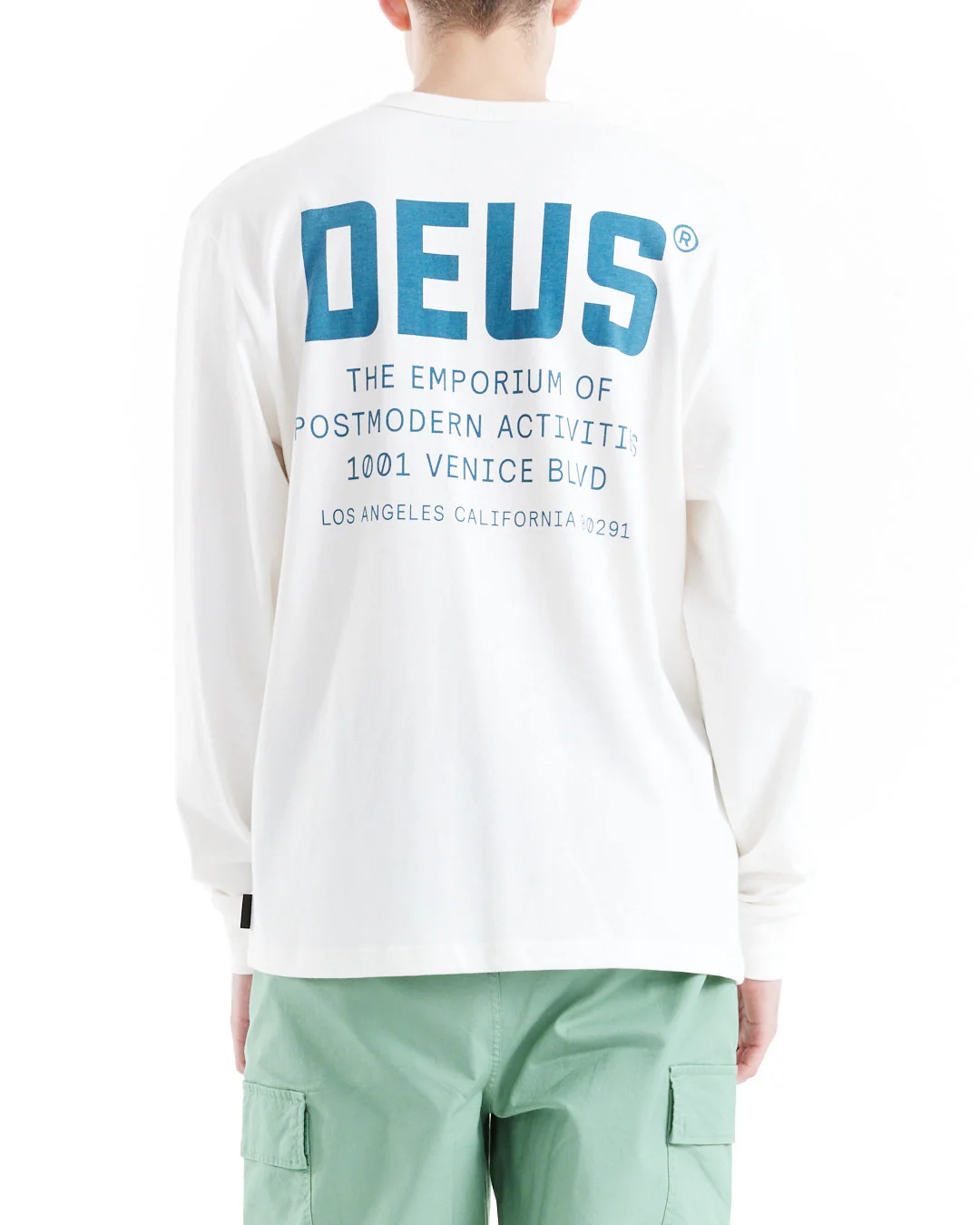 Jones Ls Tee - Vintage White - Image 2