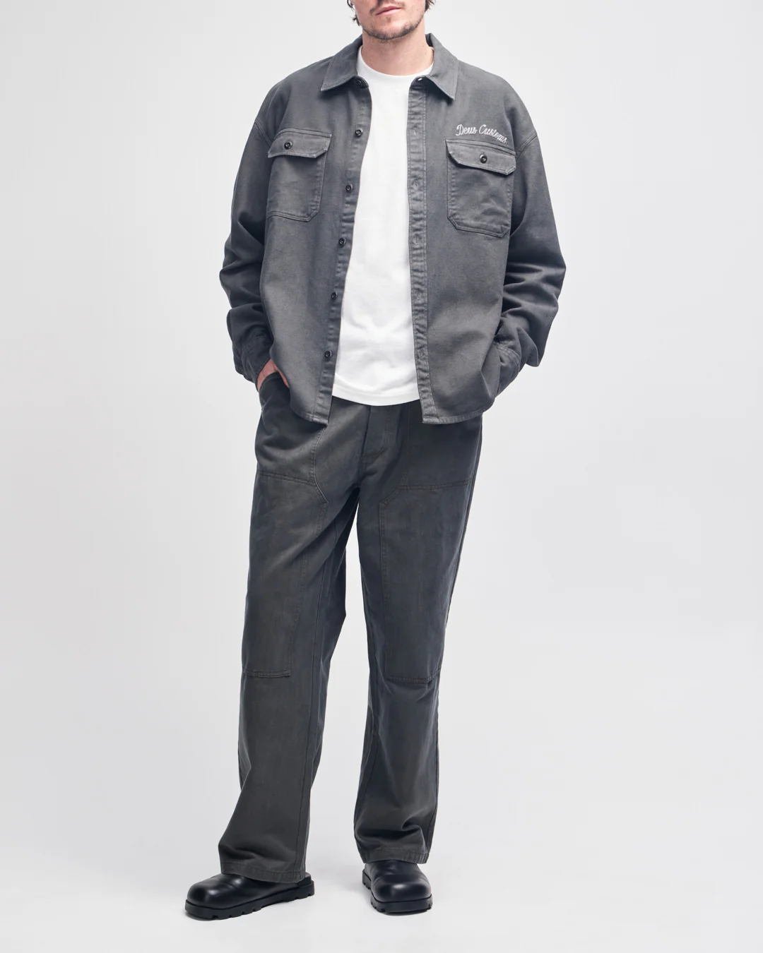 Jordan Work Shirt - Forest Green - Image 5