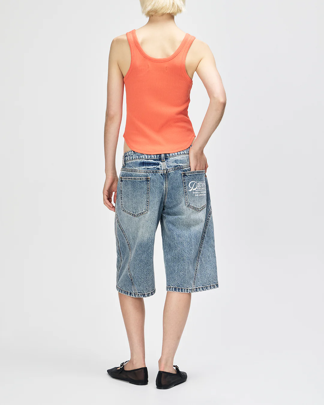 June Shield Tank - Flame Orange - Image 6