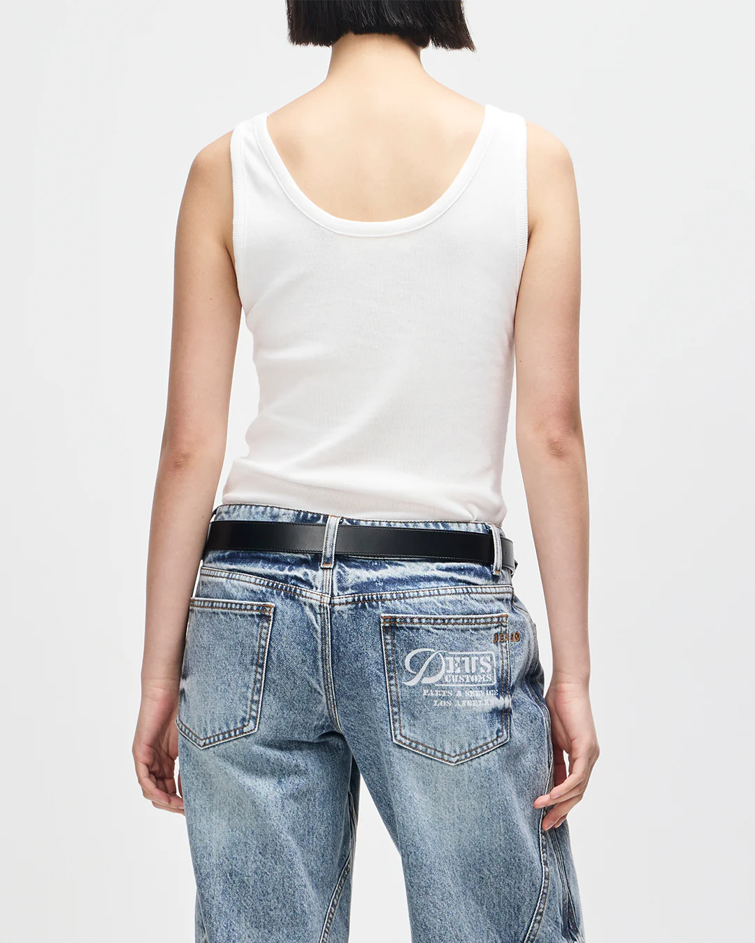 June Shield Tank - Vintage White - Image 2