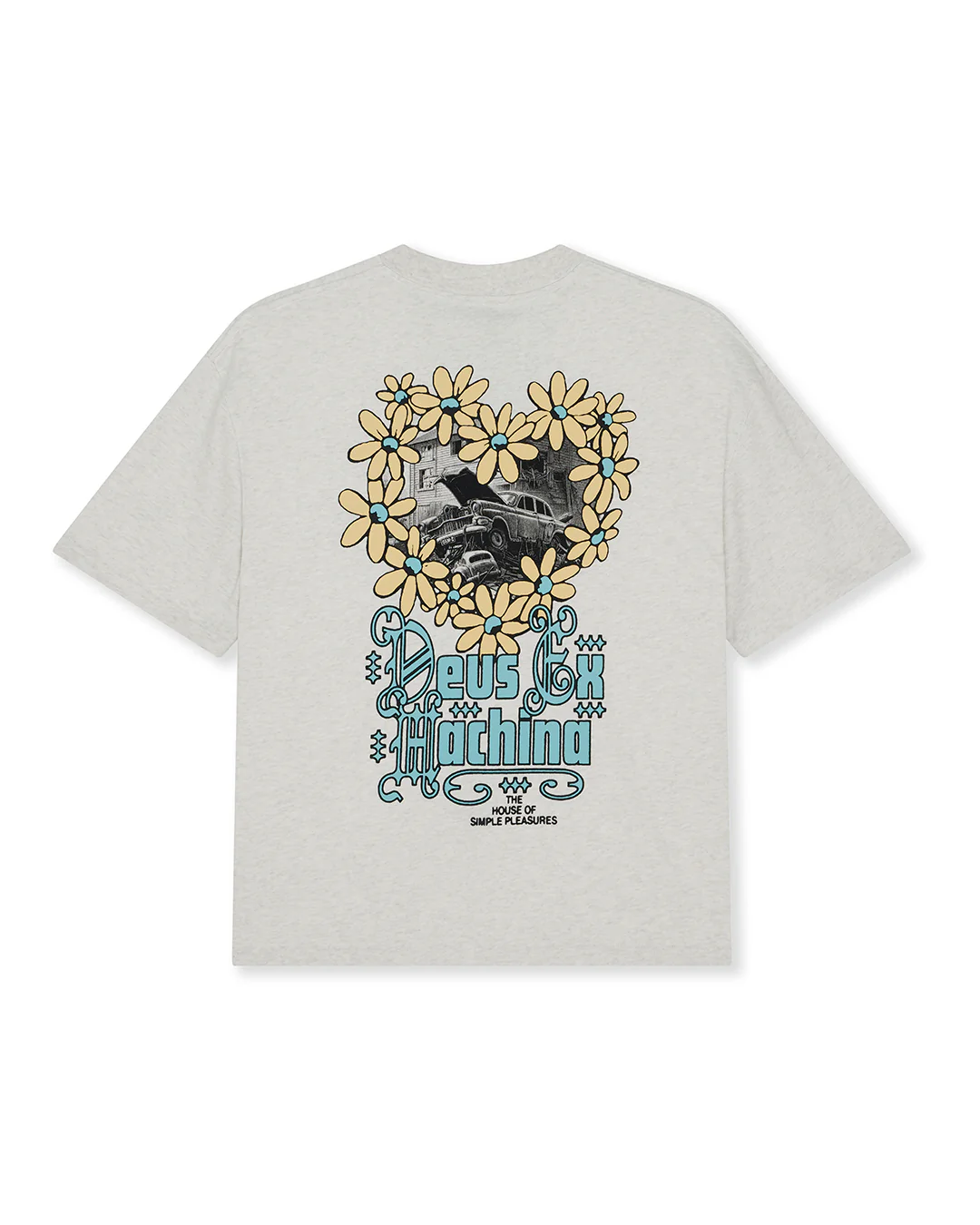 Junkyard Dog Tee - Light Grey Marle - Image 2