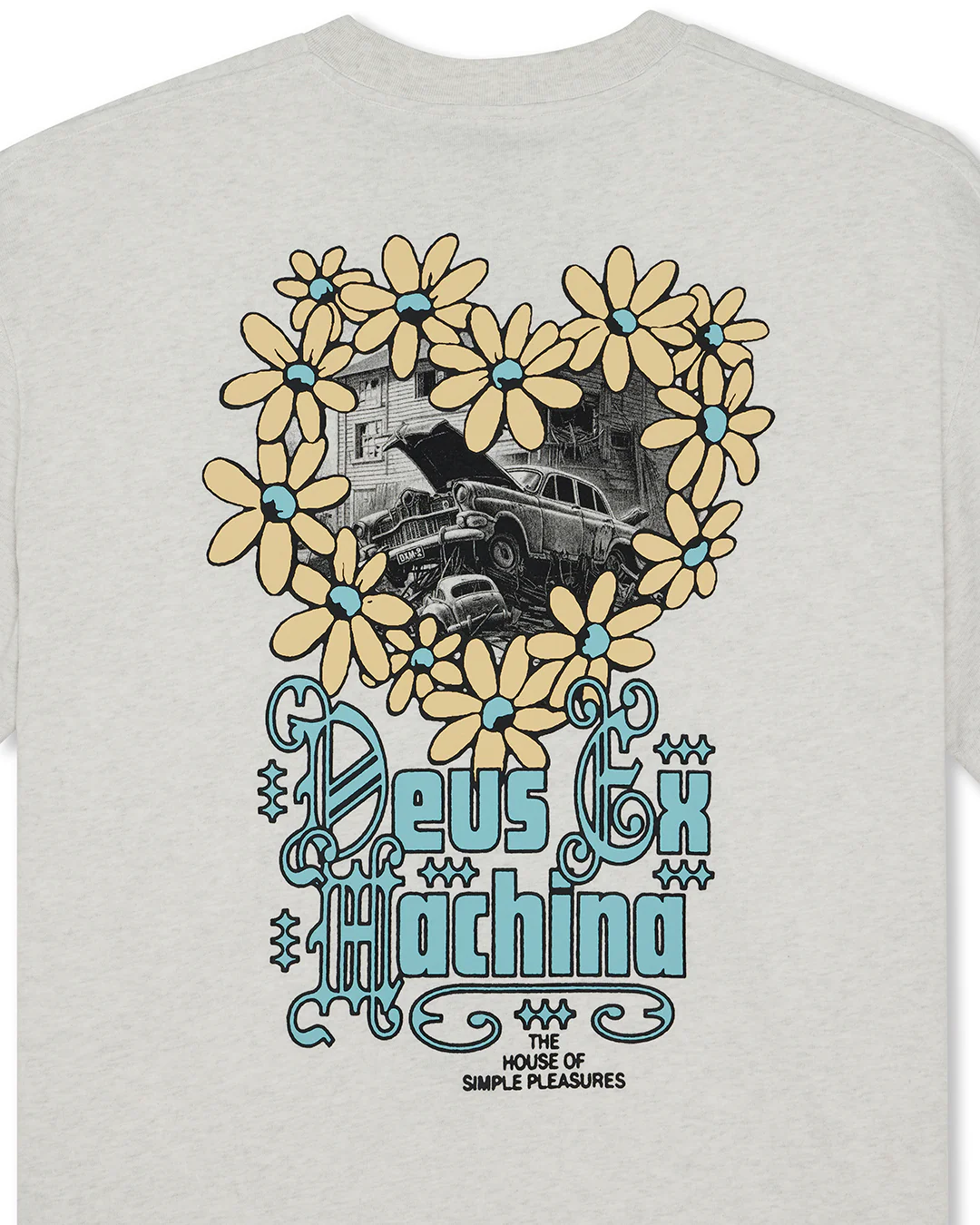 Junkyard Dog Tee - Light Grey Marle - Image 4