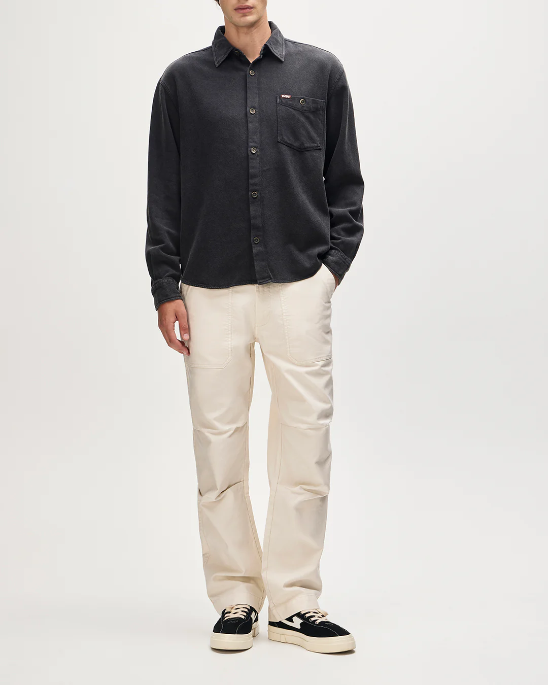 Keon Shirt - Anthracite - Image 6