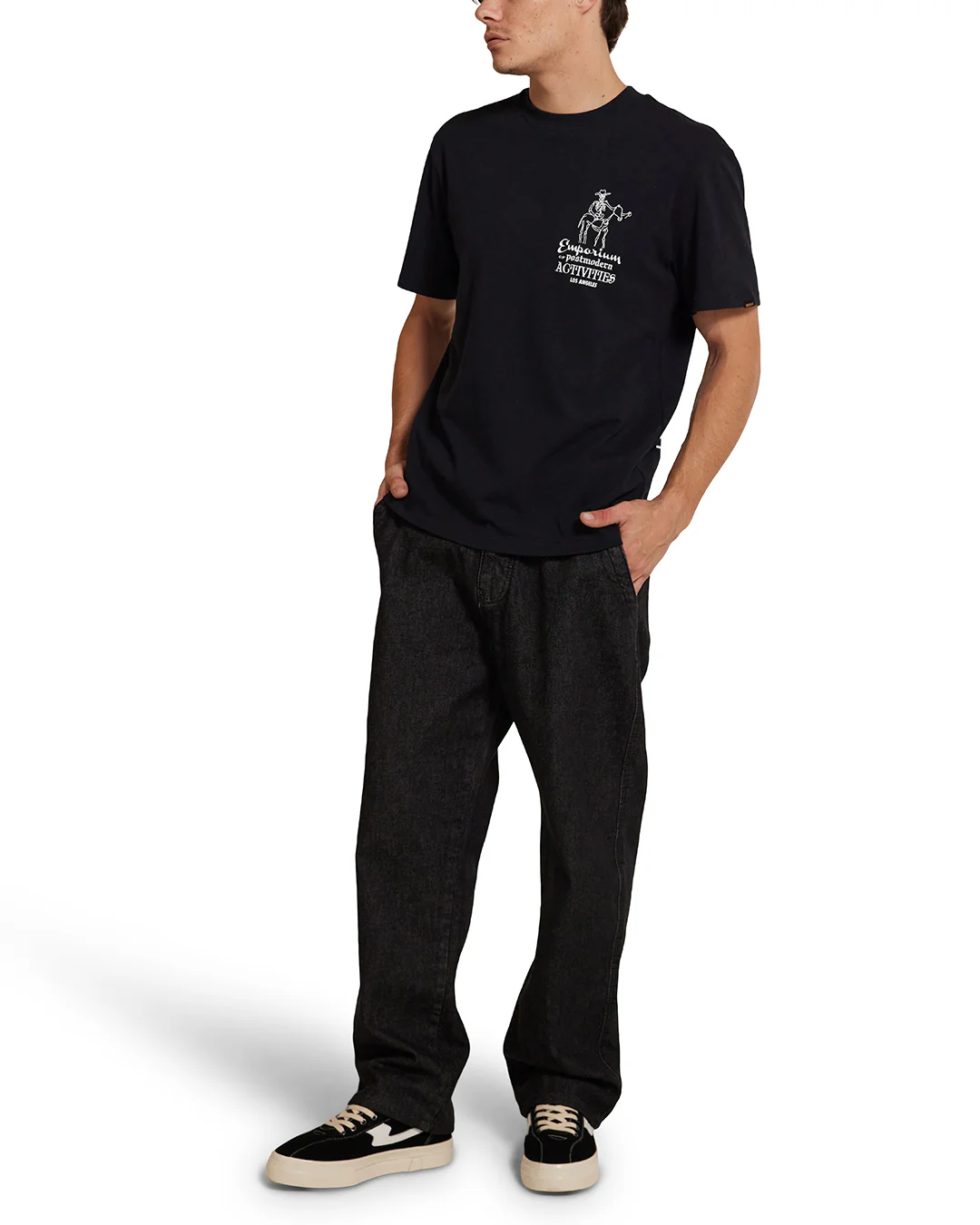 La Address Tee - Black - Image 5
