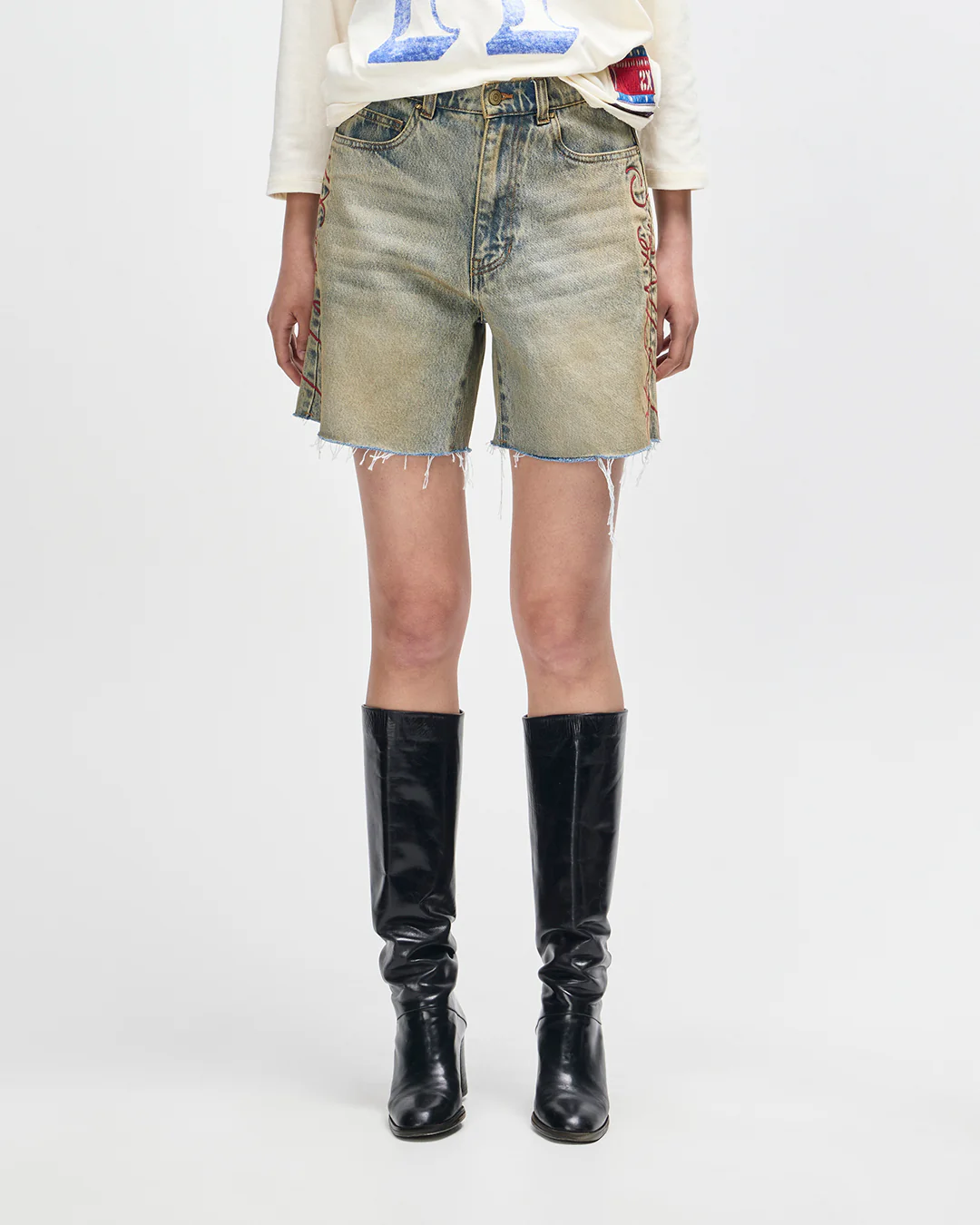 La Magie Short - Dirty Denim