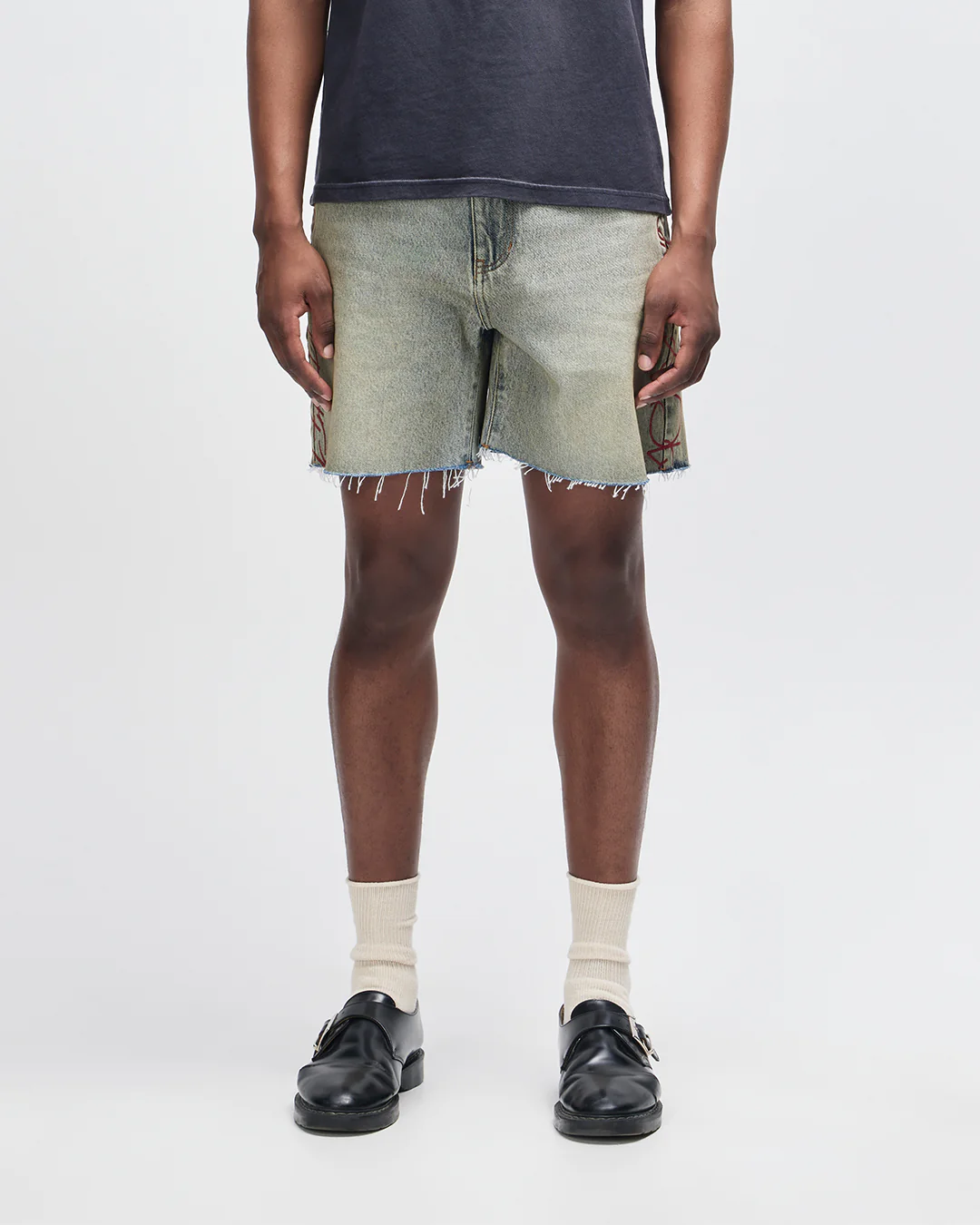 La Magie Short - Dirty Denim - Image 2