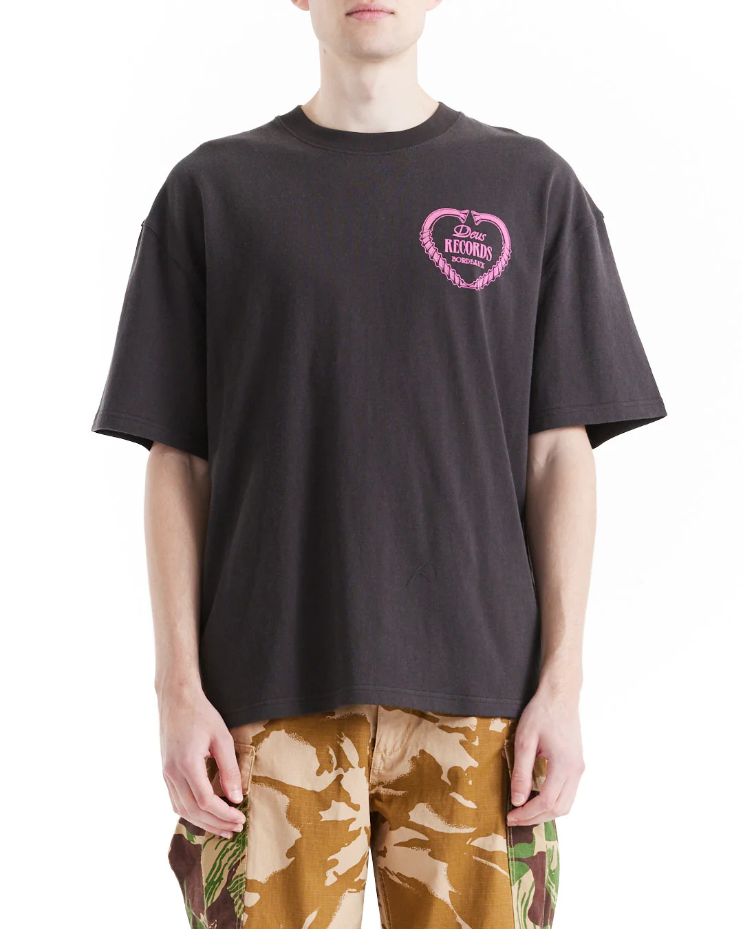 Lady Libertine Tee - Anthracite