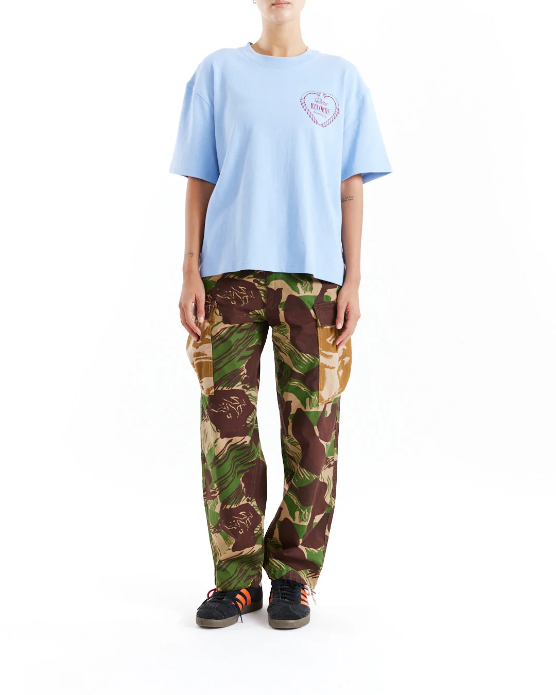 Lady Libertine Tee - Blue - Image 7