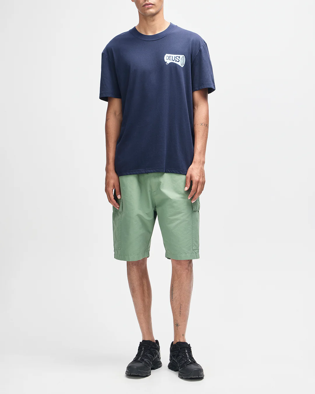 Log Tee - Mechanic Blue - Image 5