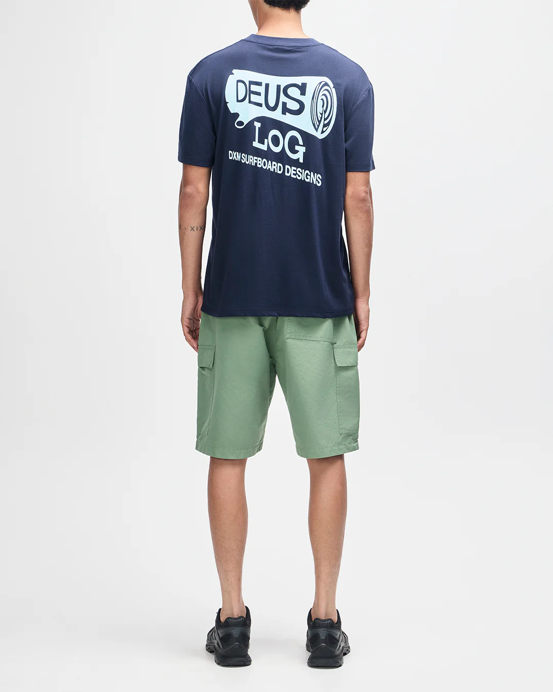 Log Tee - Mechanic Blue - Image 6