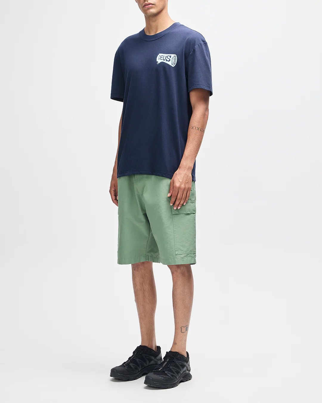 Log Tee - Mechanic Blue - Image 9