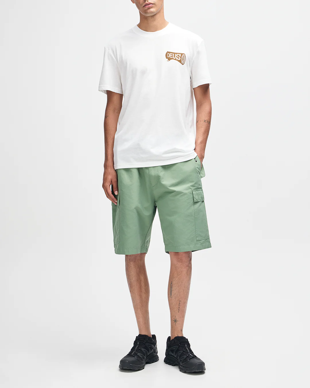 Log Tee - Vintage White - Image 5