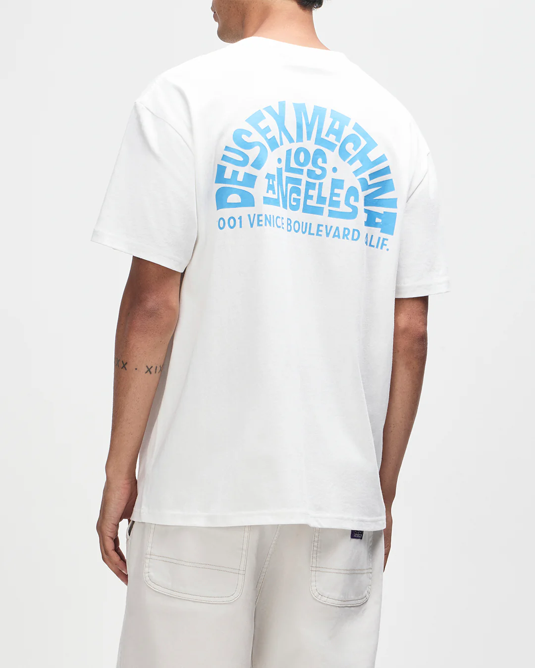 Los Angeles Address Tee - Vintage White - Image 2