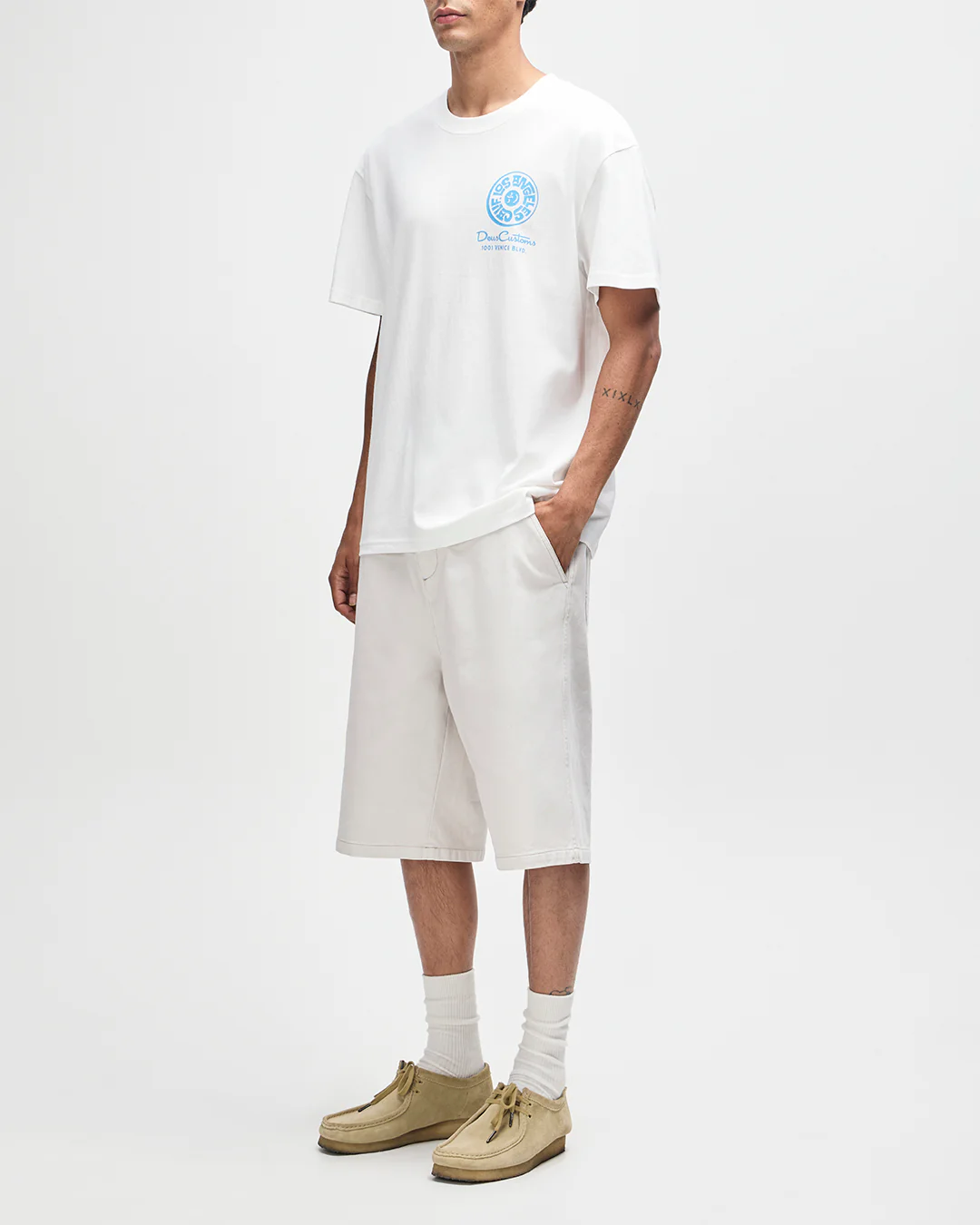 Los Angeles Address Tee - Vintage White - Image 5