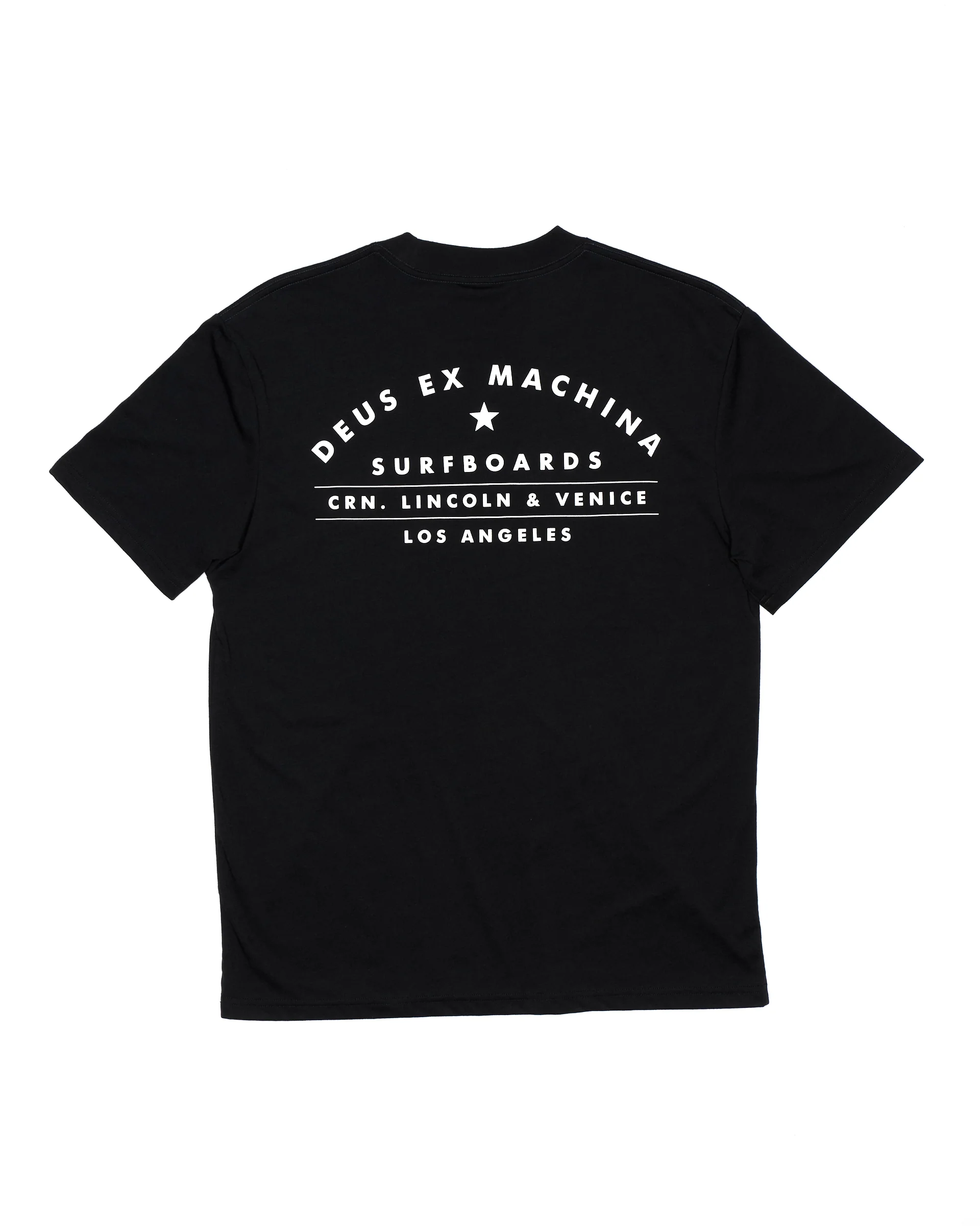 Los Angeles Surf Address Tee - Black - Image 6