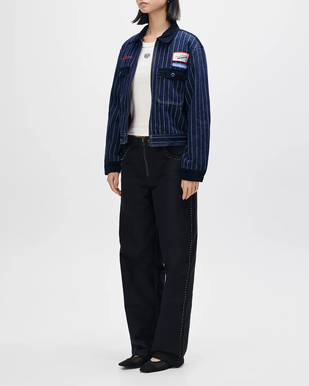 Lyon Indigo Jacket - Indigo - Image 6