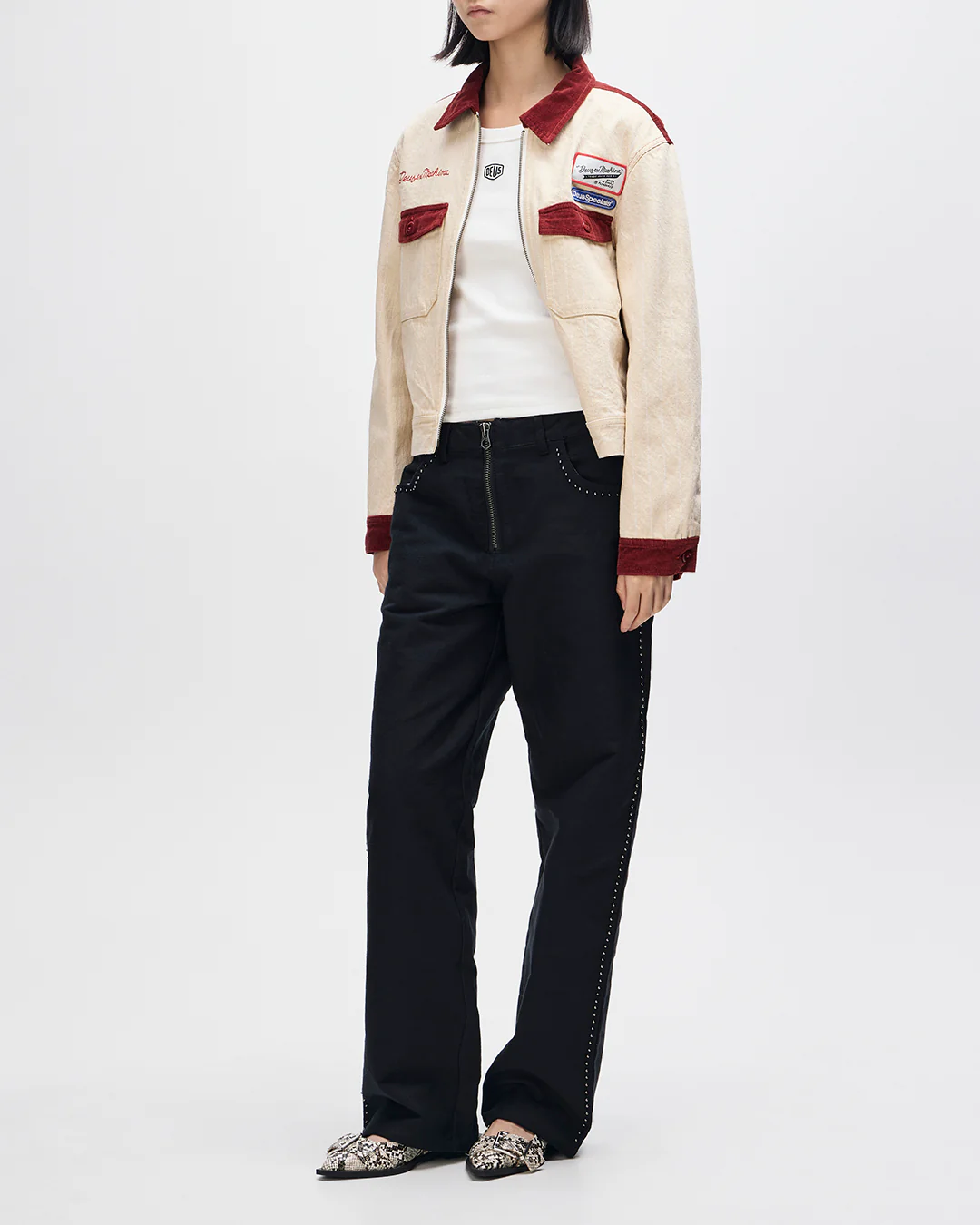 Lyon Natural Jacket - Natural - Image 6