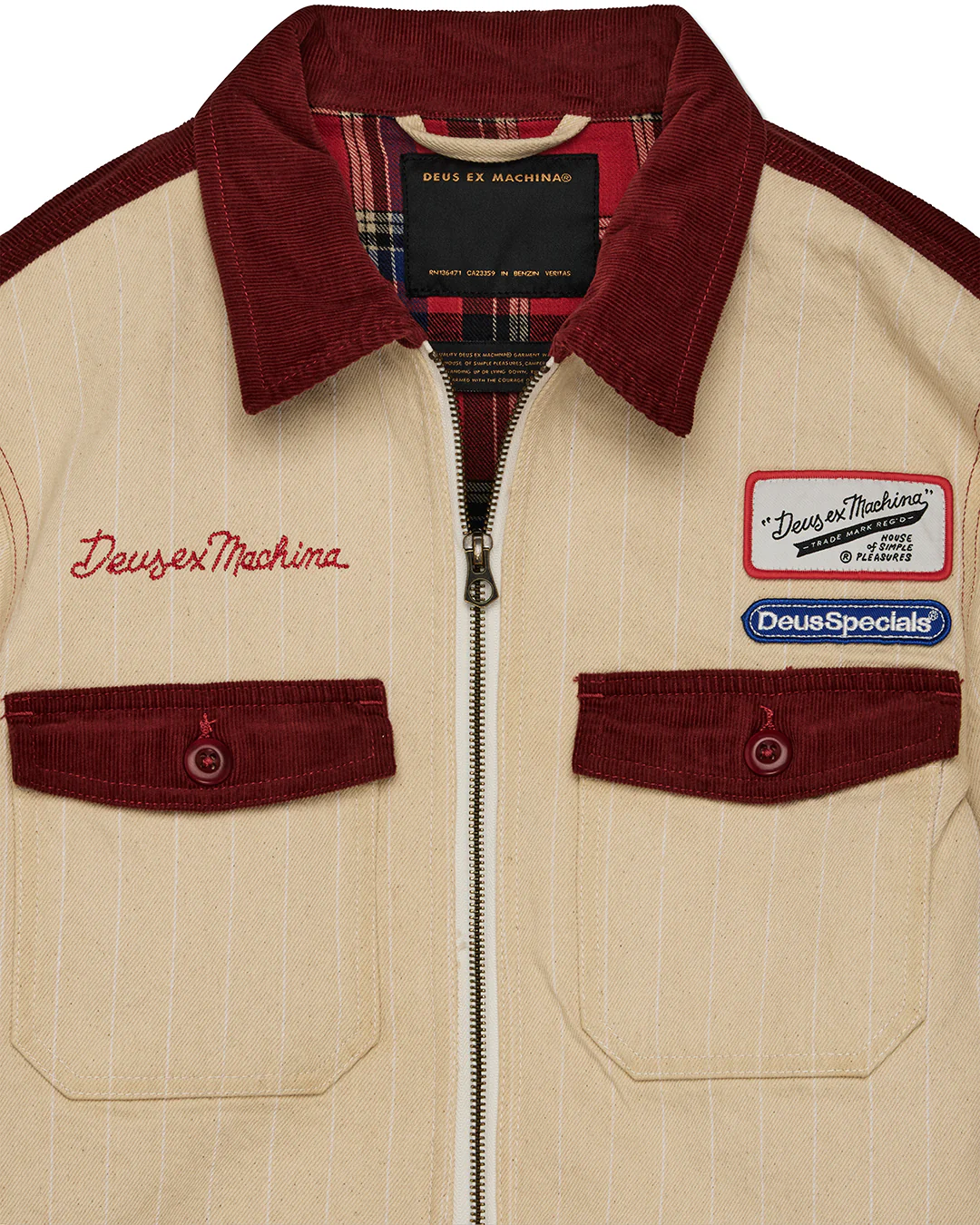 Lyon Natural Jacket - Natural - Image 7
