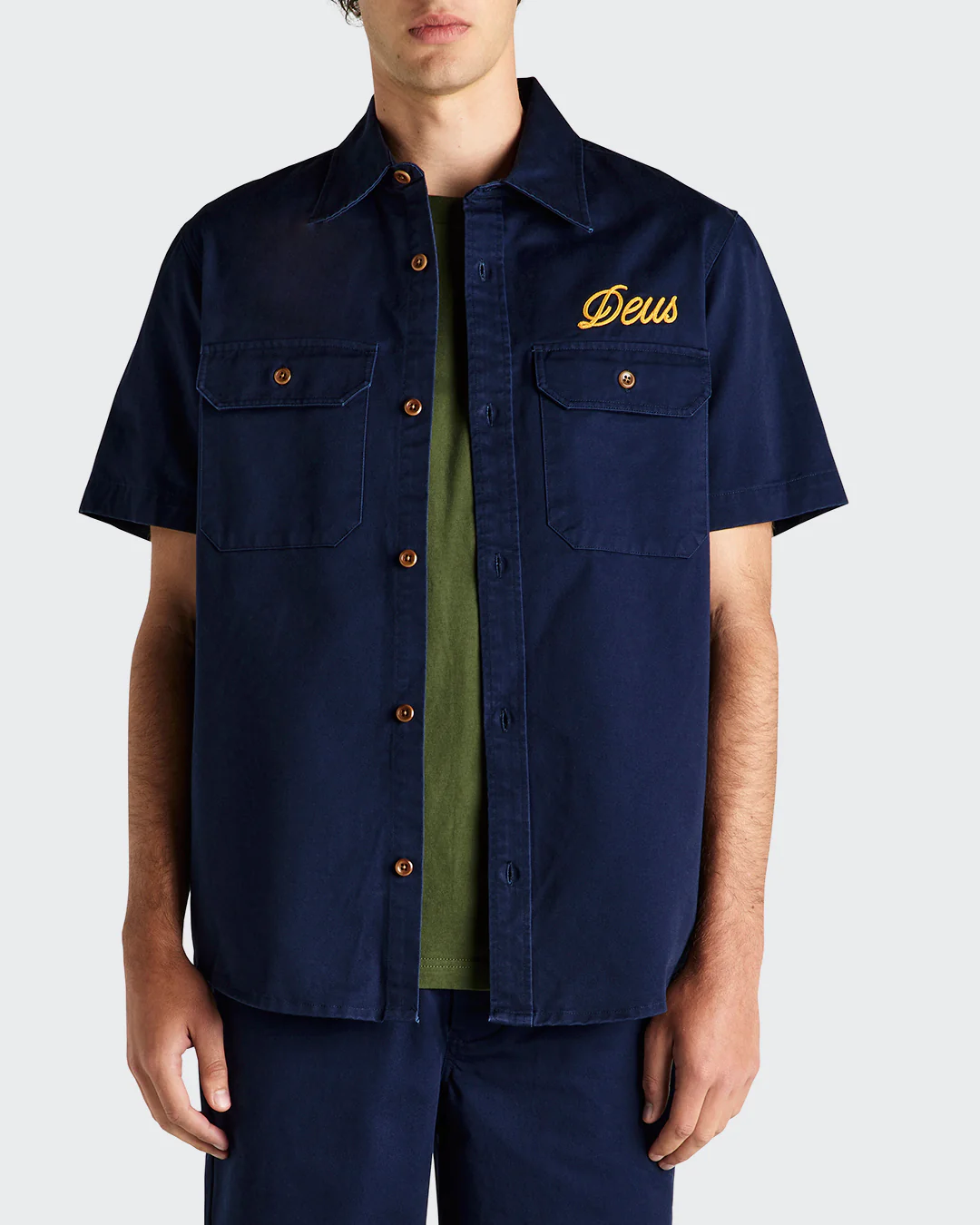 M-38 Ss Shirt - Navy