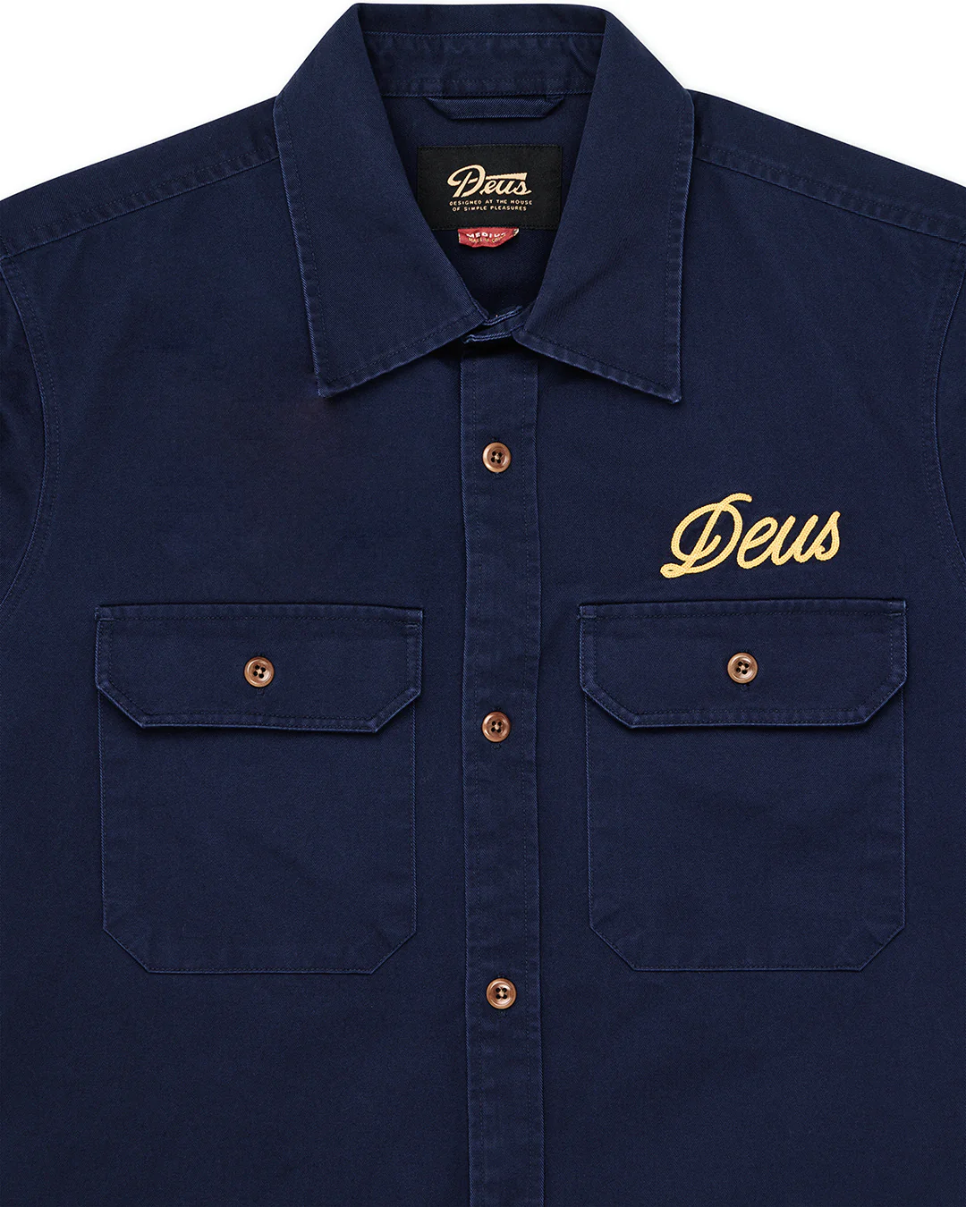 M-38 Ss Shirt - Navy - Image 7