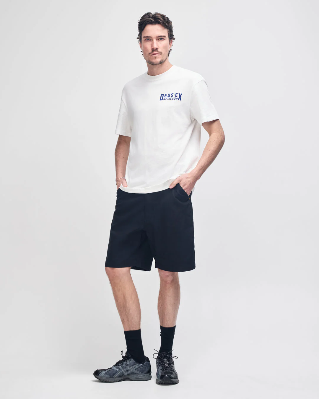 Deus Ex Attaquer Massive Attaq Tee - Vintage White - Image 6