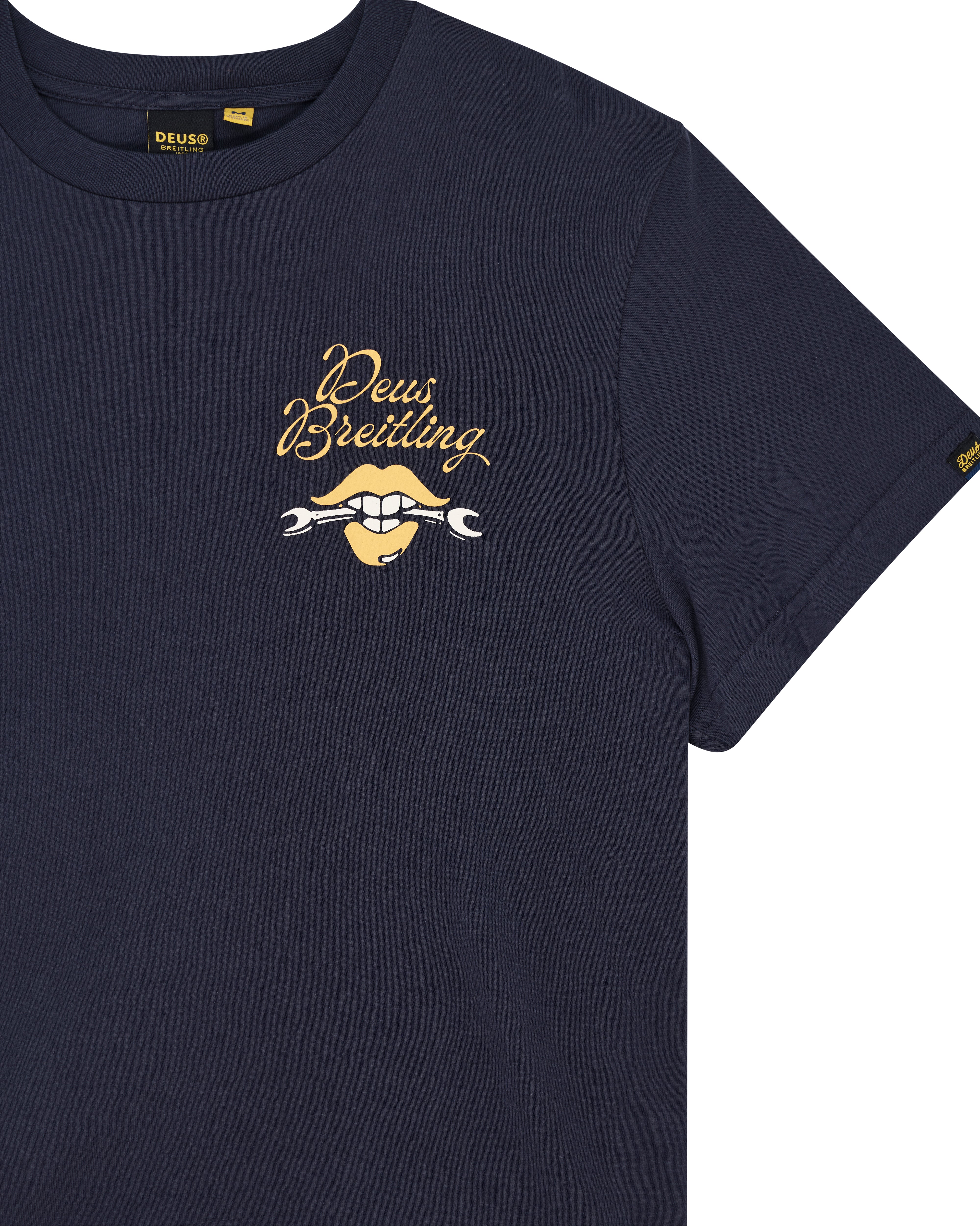 Meander Tee - Navy - Image 3