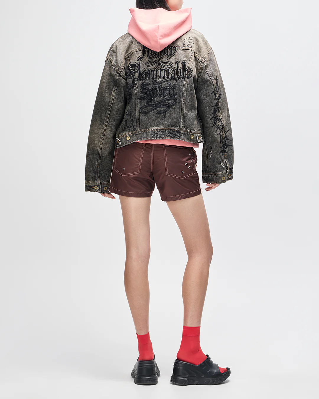 Mephistopheles Noir Jacket - Dirty Anthracite - Image 11