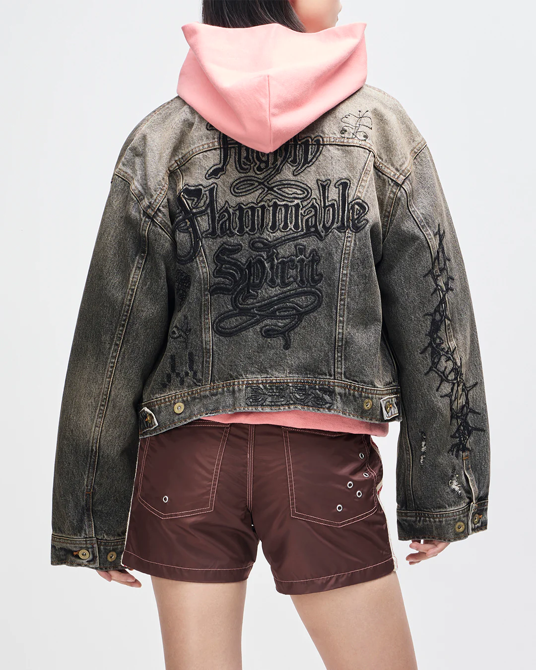 Mephistopheles Noir Jacket - Dirty Anthracite - Image 5