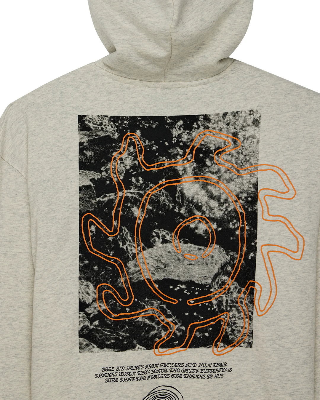 Migration Hoodie - Light Grey Marle - Image 4