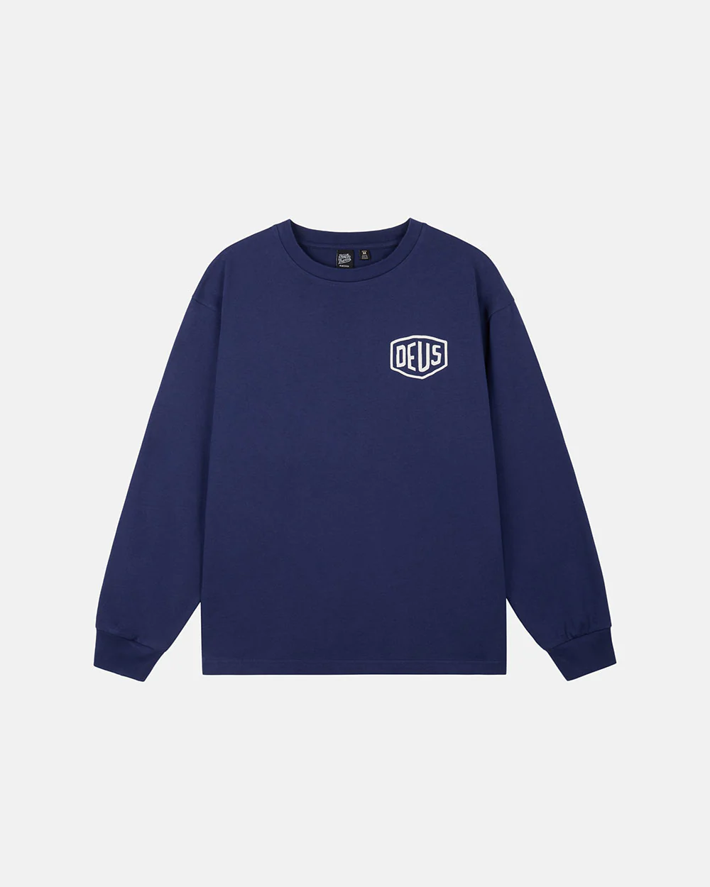 Milano College Address Ls Tee - Blue - Image 2