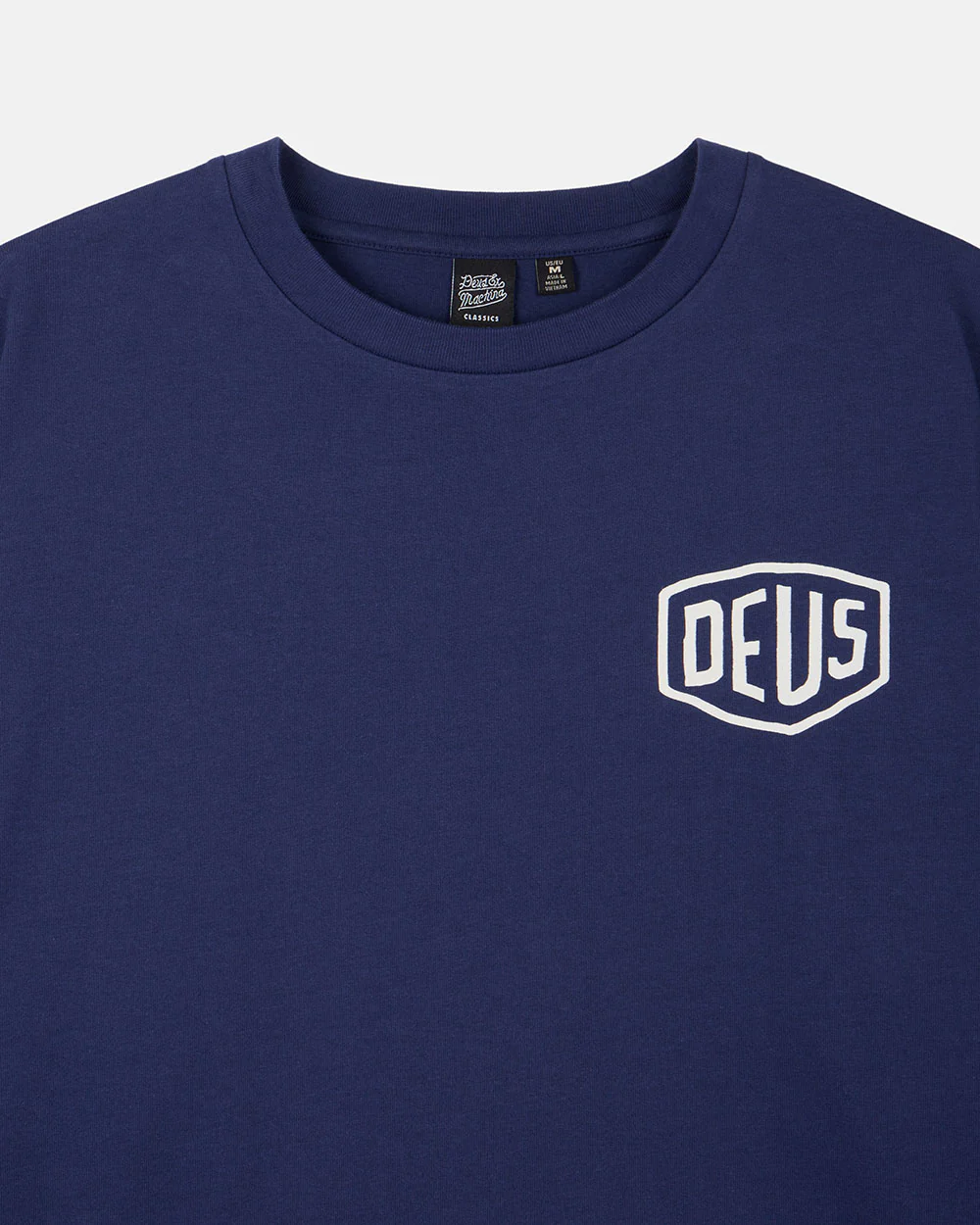 Milano College Address Ls Tee - Blue - Image 3