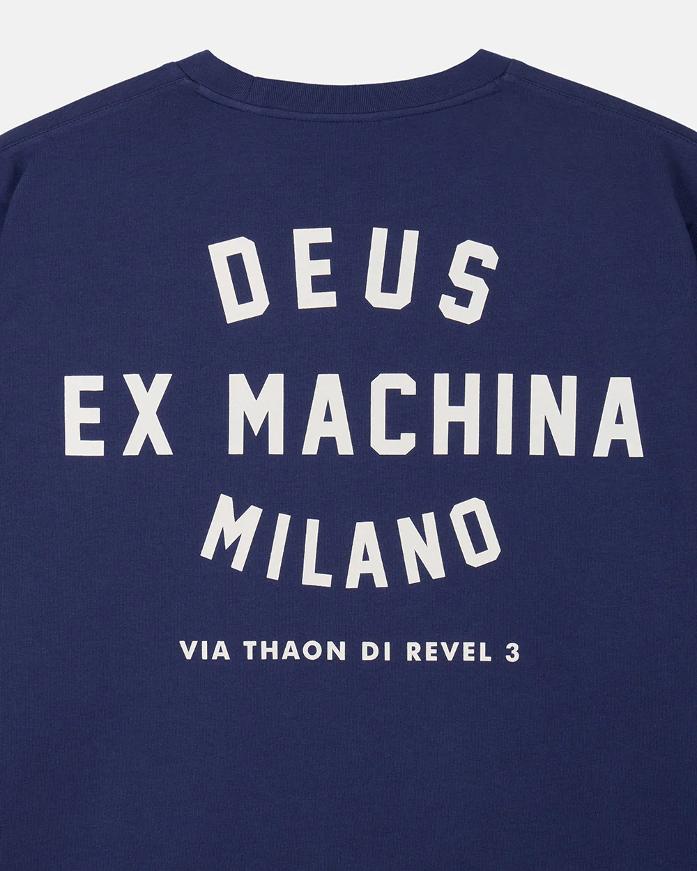 Milano College Address Ls Tee - Blue - Image 5