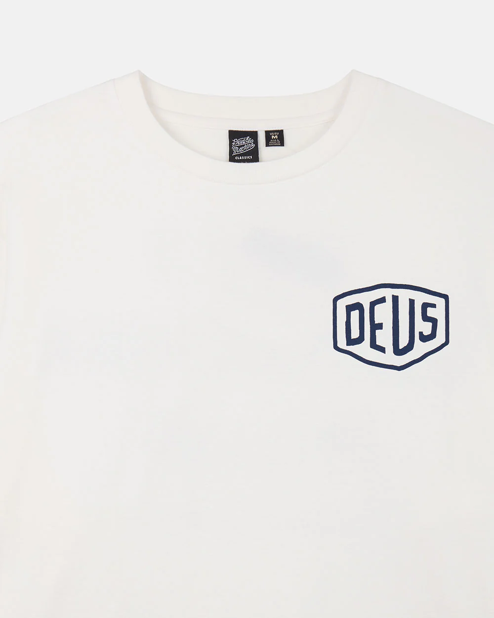 Milano College Address Ls Tee - White - Image 3