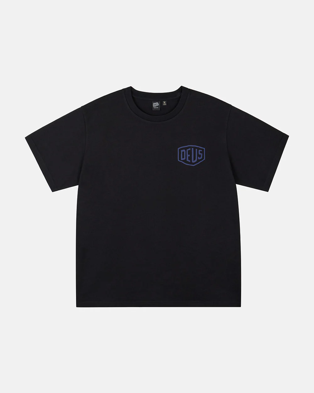 Milano College Address Tee - Black - Image 2