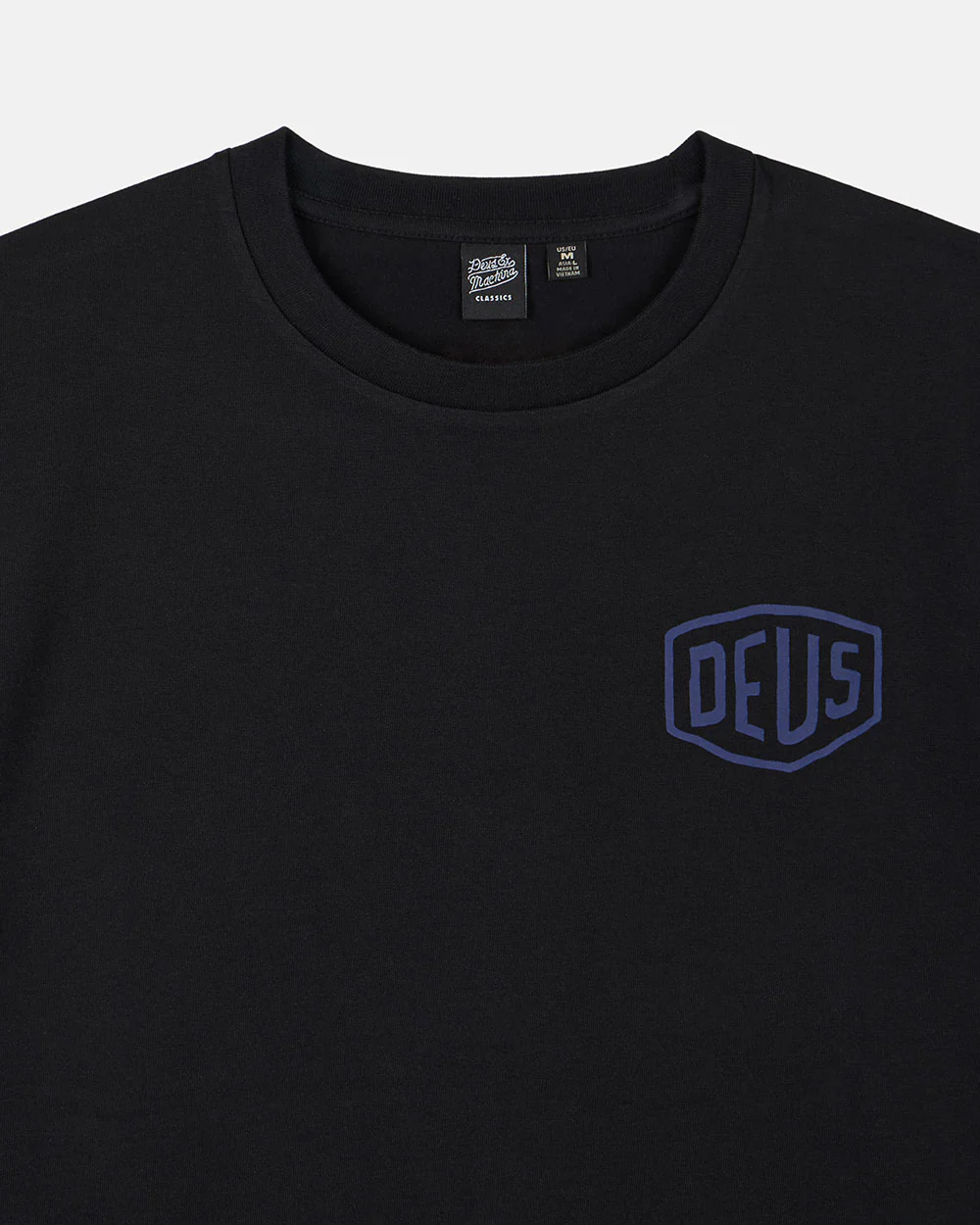 Milano College Address Tee - Black - Image 3