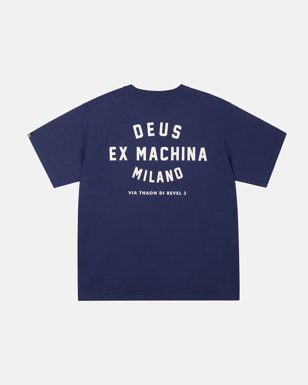 Milano College Address Tee - Blue