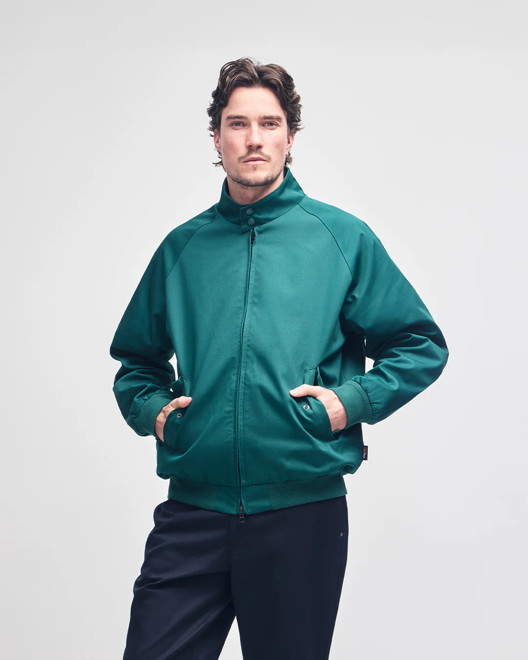 Mini Harrington Jacket - Race Green - Image 2
