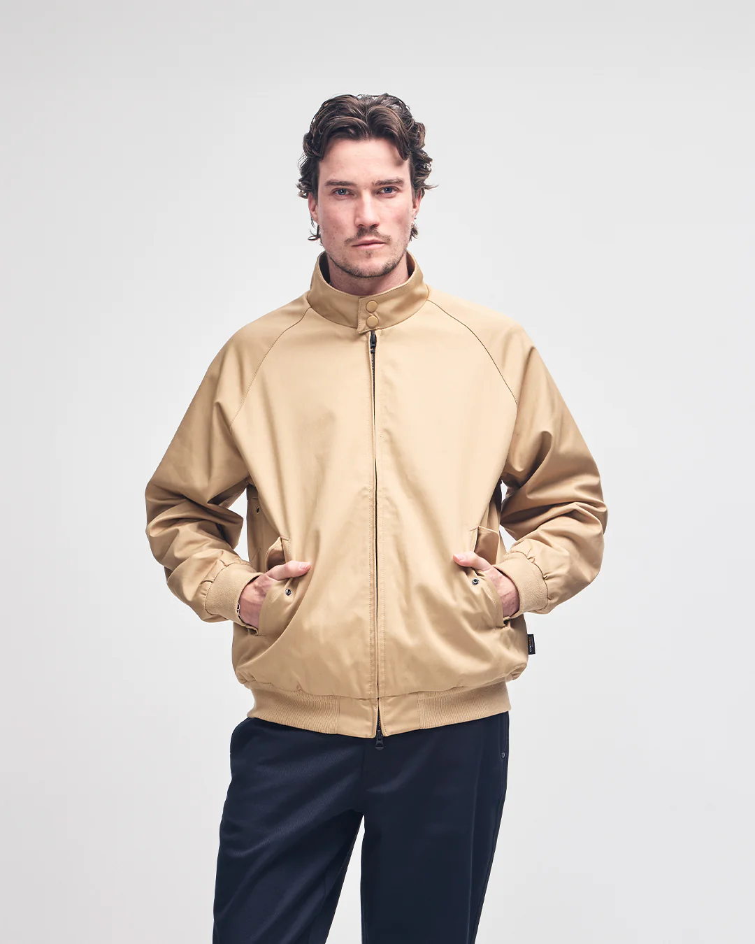 Mini Harrington Jacket - Tan - Image 3